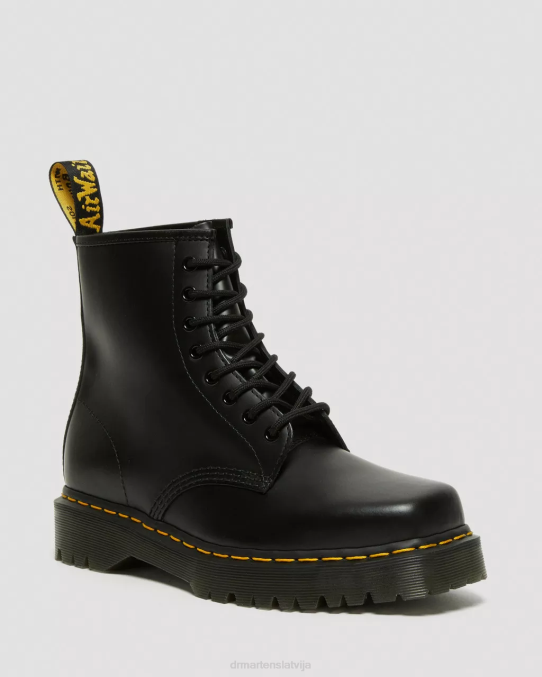 Dr. Martens apavi sievietes melni pulēti gludi 1460 Bex kvadrātveida purngals ādas šņorzābaki LHJP150 Dr. Martens apavi sievietes melni pulēti gludi 1460 Bex kvadrātveida purngals ādas šņorzābaki LHJP150